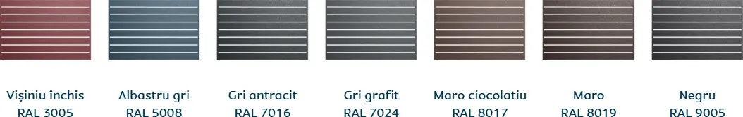 Culori disponibile Caretta X120 Plat - finisaj Briliant Duo