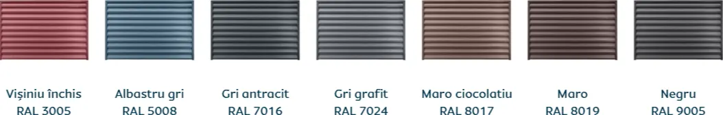 Culori disponibile Caretta X121-2F - finisaj Briliant Duo