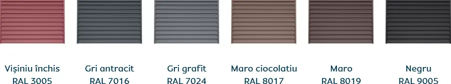 Culori disponibile Caretta X121-2F - finisaj Fresco Duo