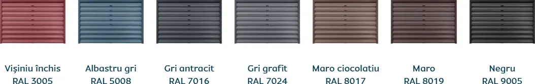Culori disponibile Caretta X121 - finisaj Briliant Duo