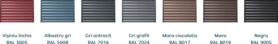 Culori disponibile Caretta X135-2F - finisaj Briliant Duo