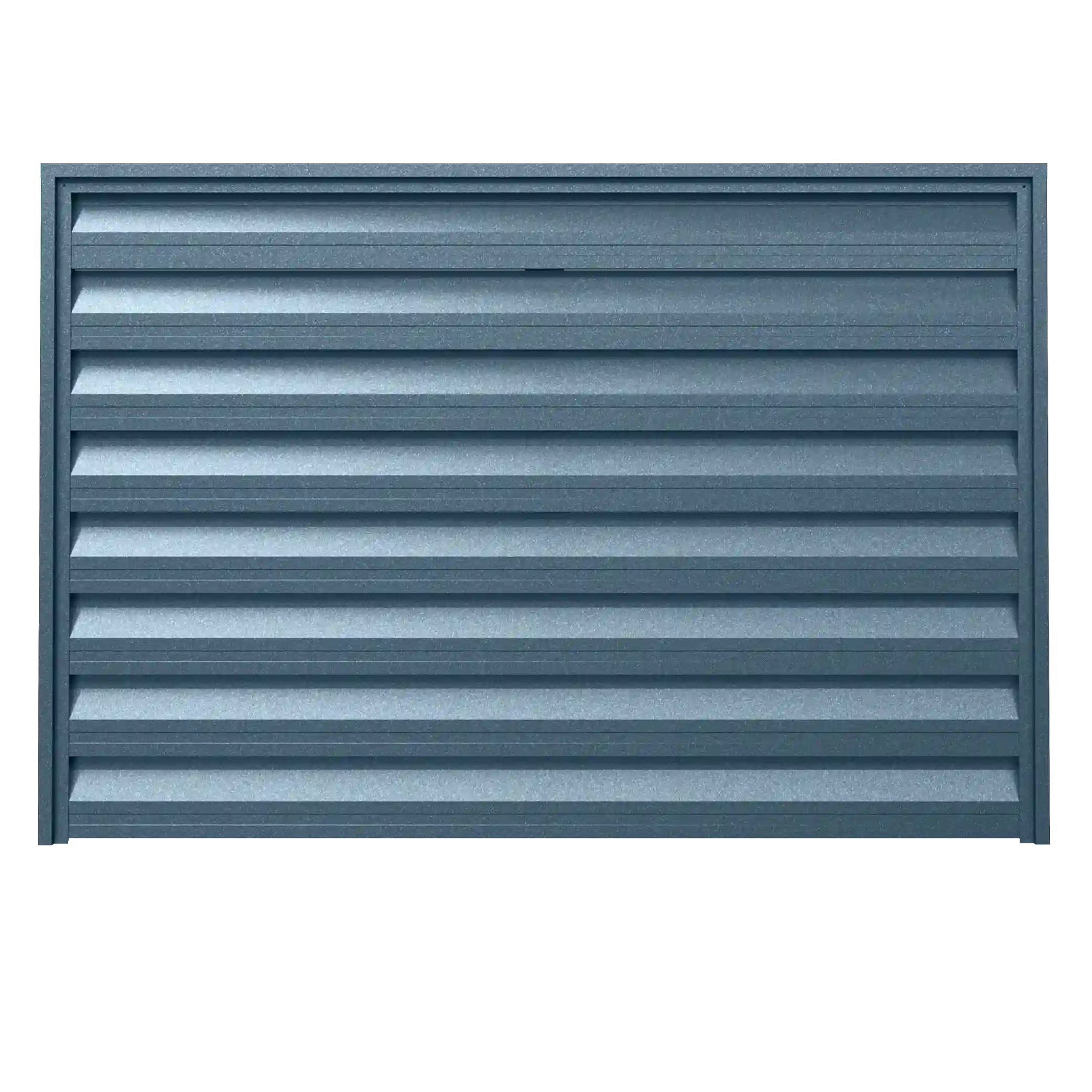Gard metalic tip jaluzea Caretta X135 Albastru gri