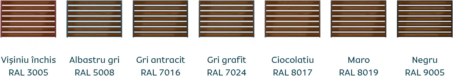 Culori disponibile Caretta X138 - finisaj Briliant Duo
