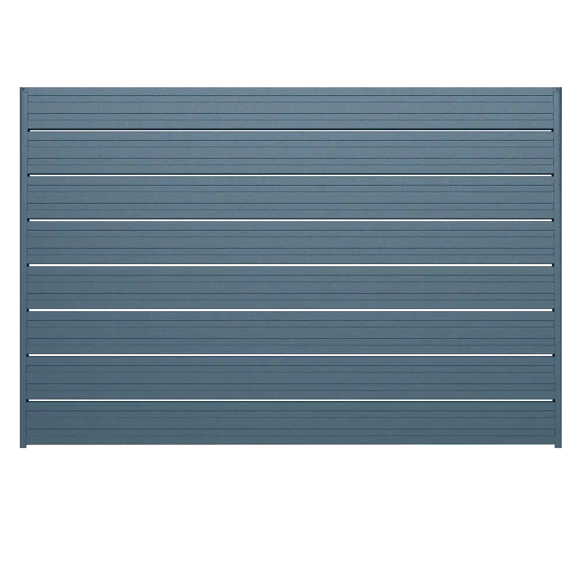 Gard metalic tip casetă Caretta X140 Albastru gri