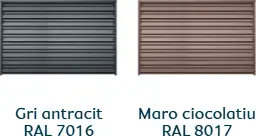 Culori disponibile Caretta CRT 20P - finisaj Briliant