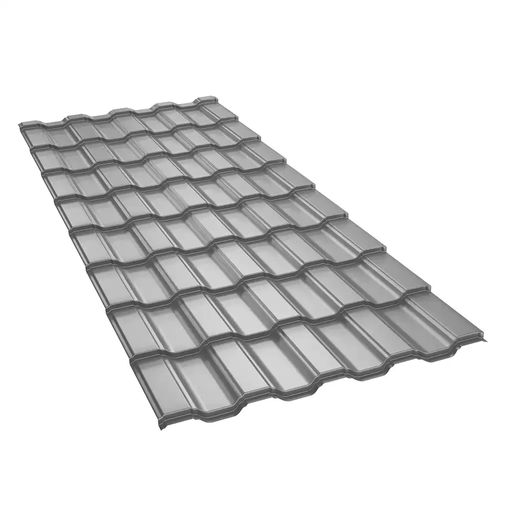 Țiglă metalică Bilka Adriatic Argintiu