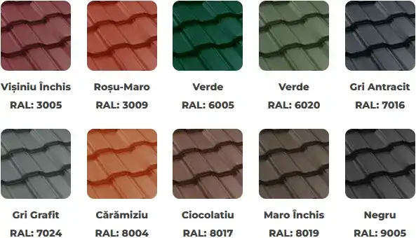 Culori disponibile Bilka Adriatic - finisaj Mat