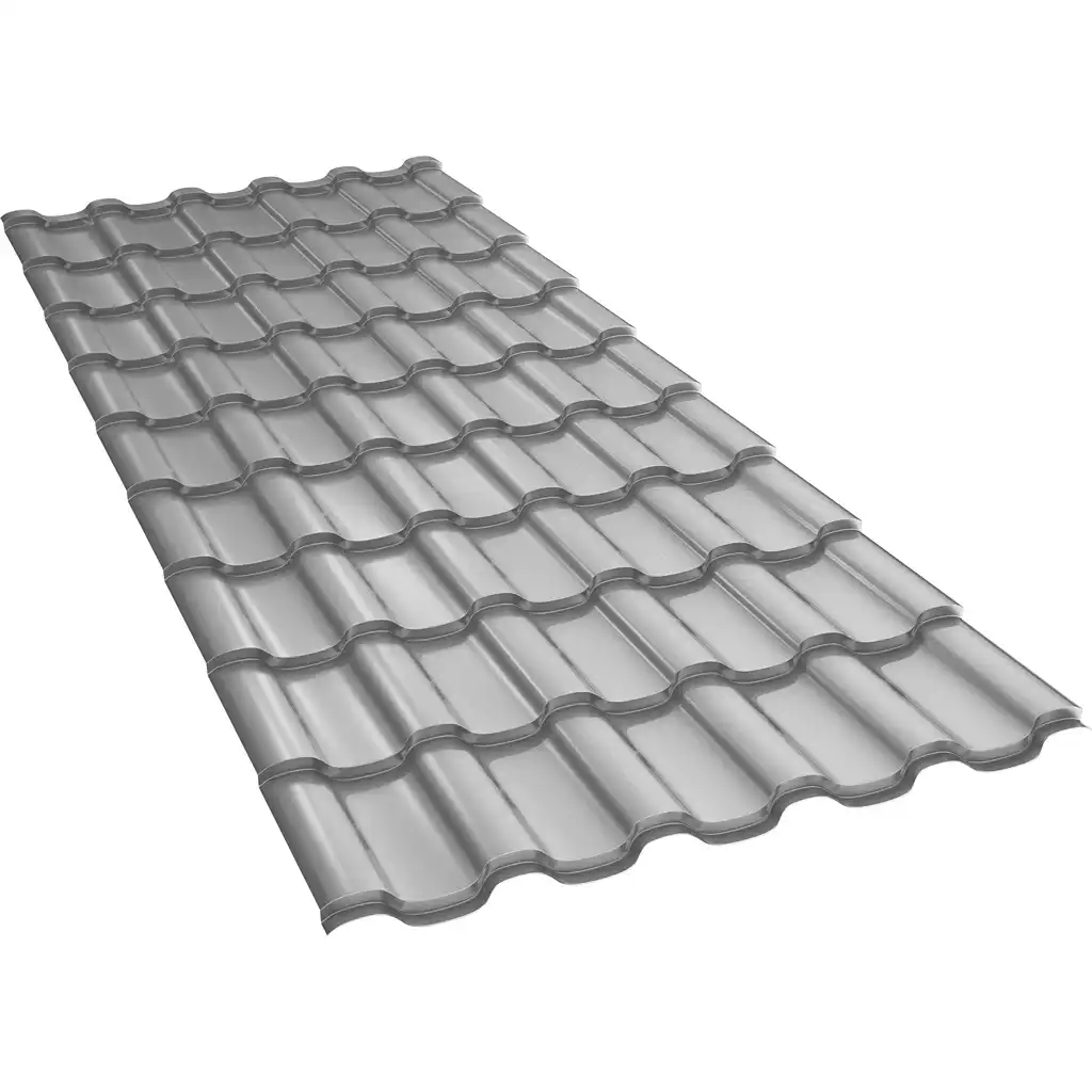 Țiglă metalică Bilka Iberic Argintiu