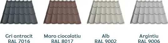 Culori disponibile Caretta Attica - finisaj Lustro