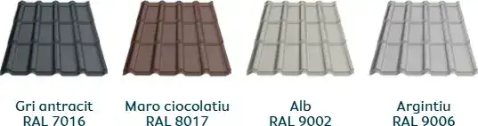 Culori disponibile Caretta Bello - finisaj Lustro