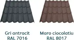 Culori disponibile Caretta Daily - finisaj Briliant