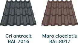 Culori disponibile Caretta Regal - finisaj Briliant