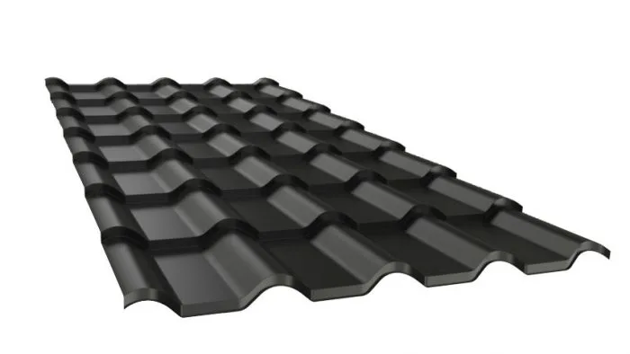 Țiglă metalică Metigla Mira Negru