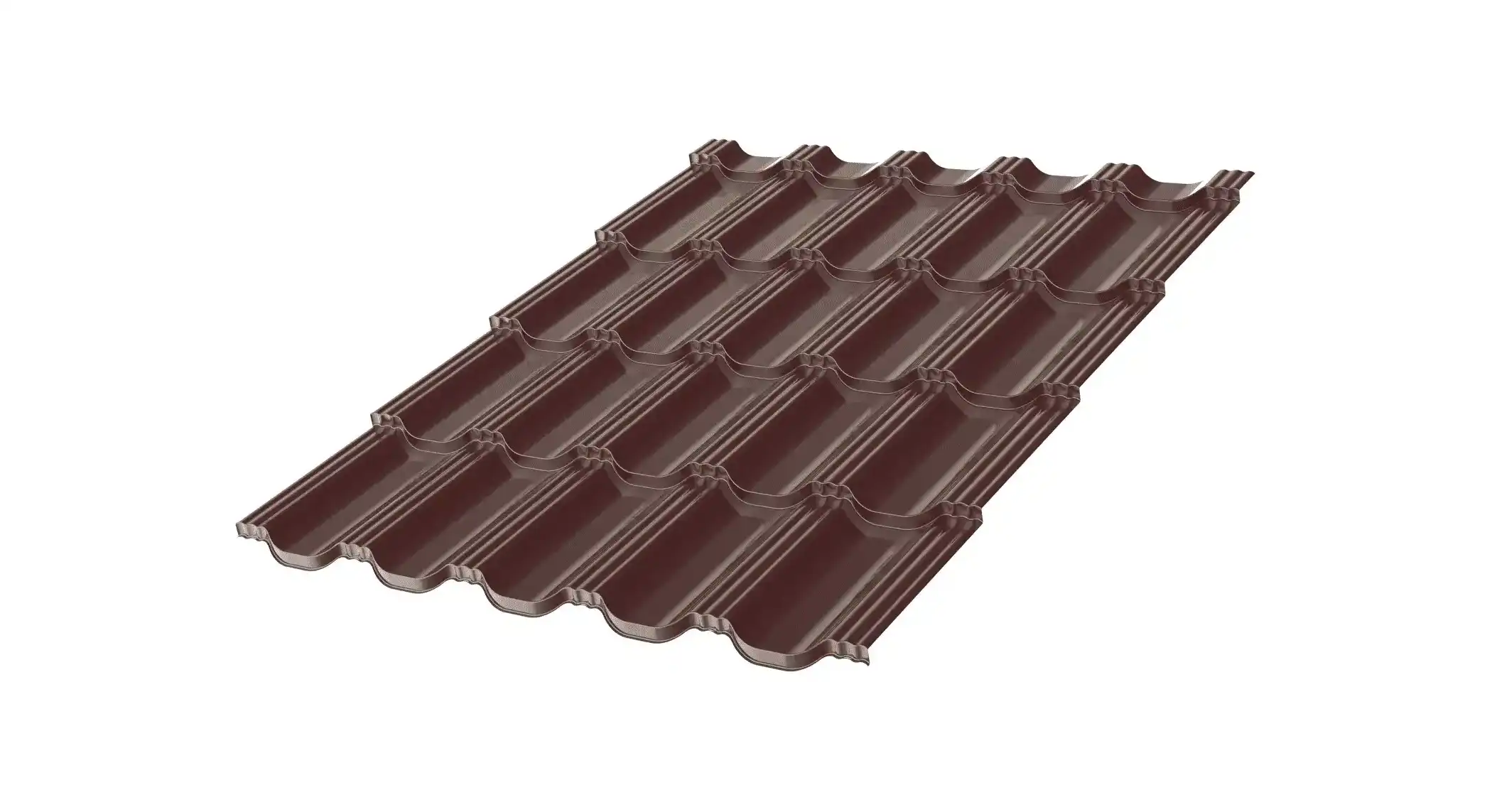 Țiglă metalică RoofArt Arctica Vișiniu RAL 3005