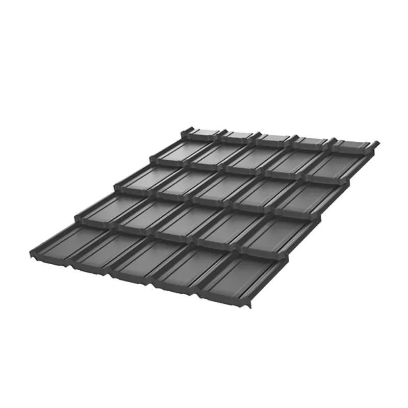 Țiglă metalică RoofArt Nordica Gri antracit RAL 7016