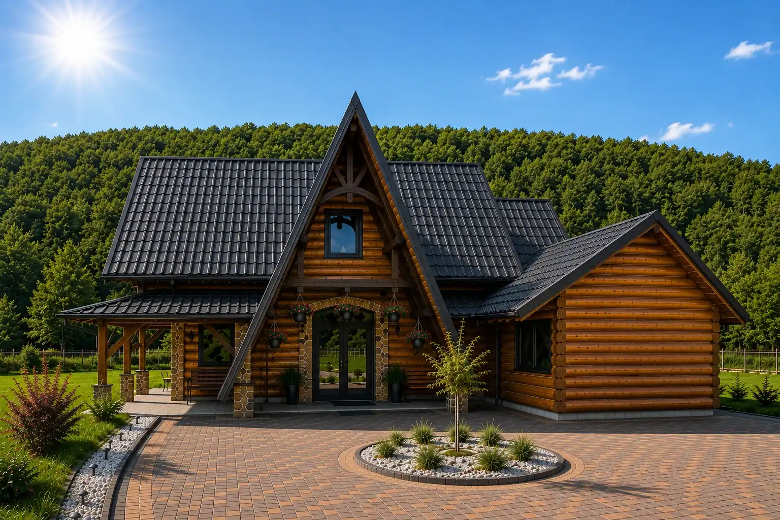 Țiglă metalică Rufster Aqua 3D